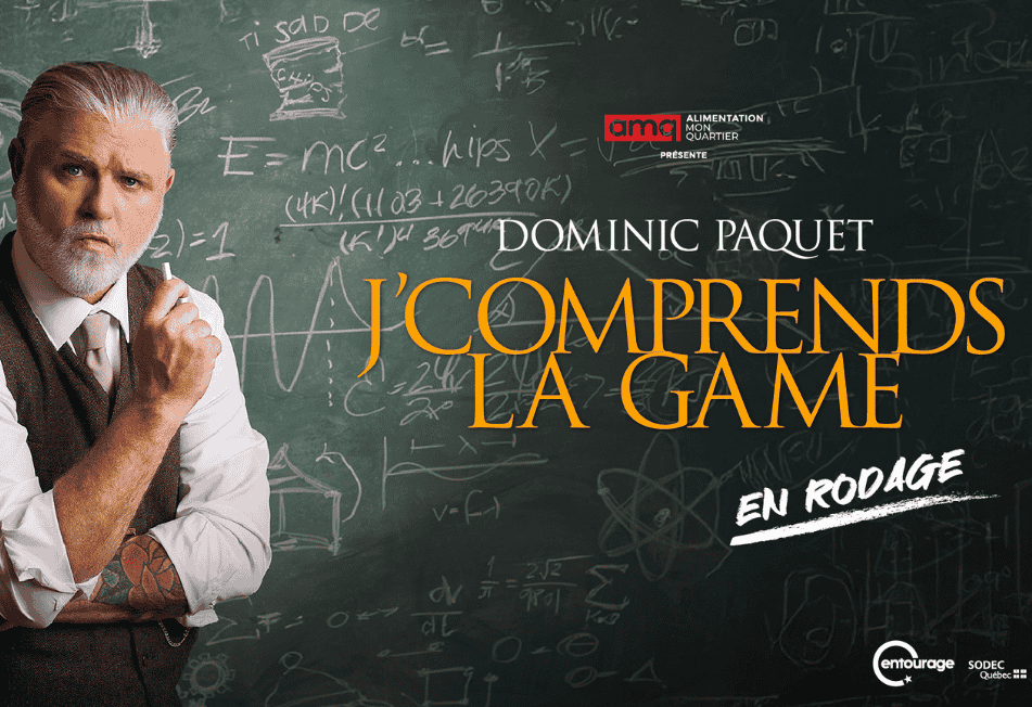 Dominic Paquet en rodage à Sainte-Thérèse