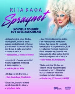 Critiques du spectacle de Rita Baga