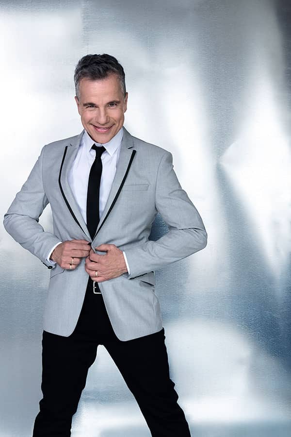 Le chanteur Bruno Pelletier 