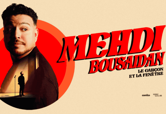 Spectacle de Mehdi Bousaidan à Sainte-Thérèse