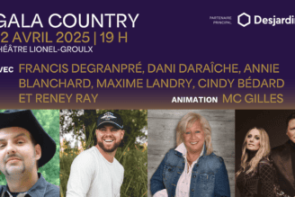 Communiqué de presse sur la Soirée bénéfice Country de Odyscène le 22 avril 2025